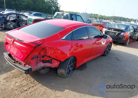 2020 Honda Civic Sport from USA, damaged, VIN 2HGFC2F86LH534244